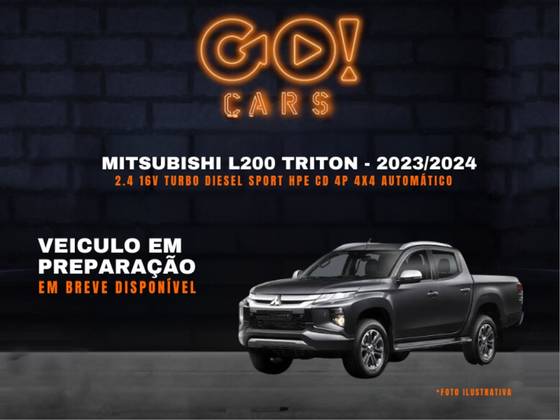 MITSUBISHI L200 TRITON 2.4 16V TURBO DIESEL SPORT HPE CD 4P 4X4 AUTOMÁTICO MITSUBISHI L200 TRITON 2.4 16V TURBO DIESEL SPORT HPE CD 4P 4X4 AUTOMÁTICO